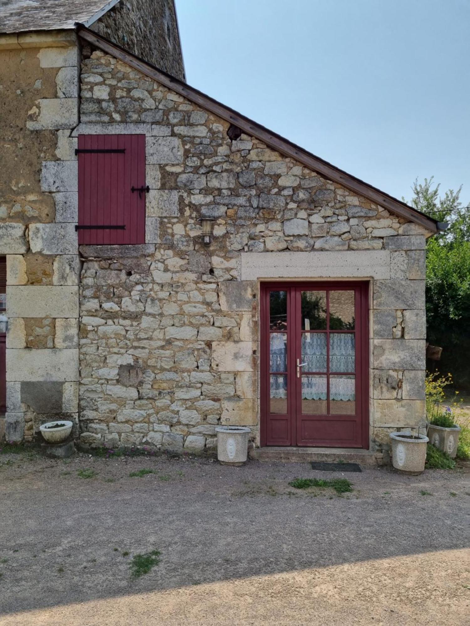 La BerthenouxDomaine De La Rue住宿加早餐旅馆 外观 照片